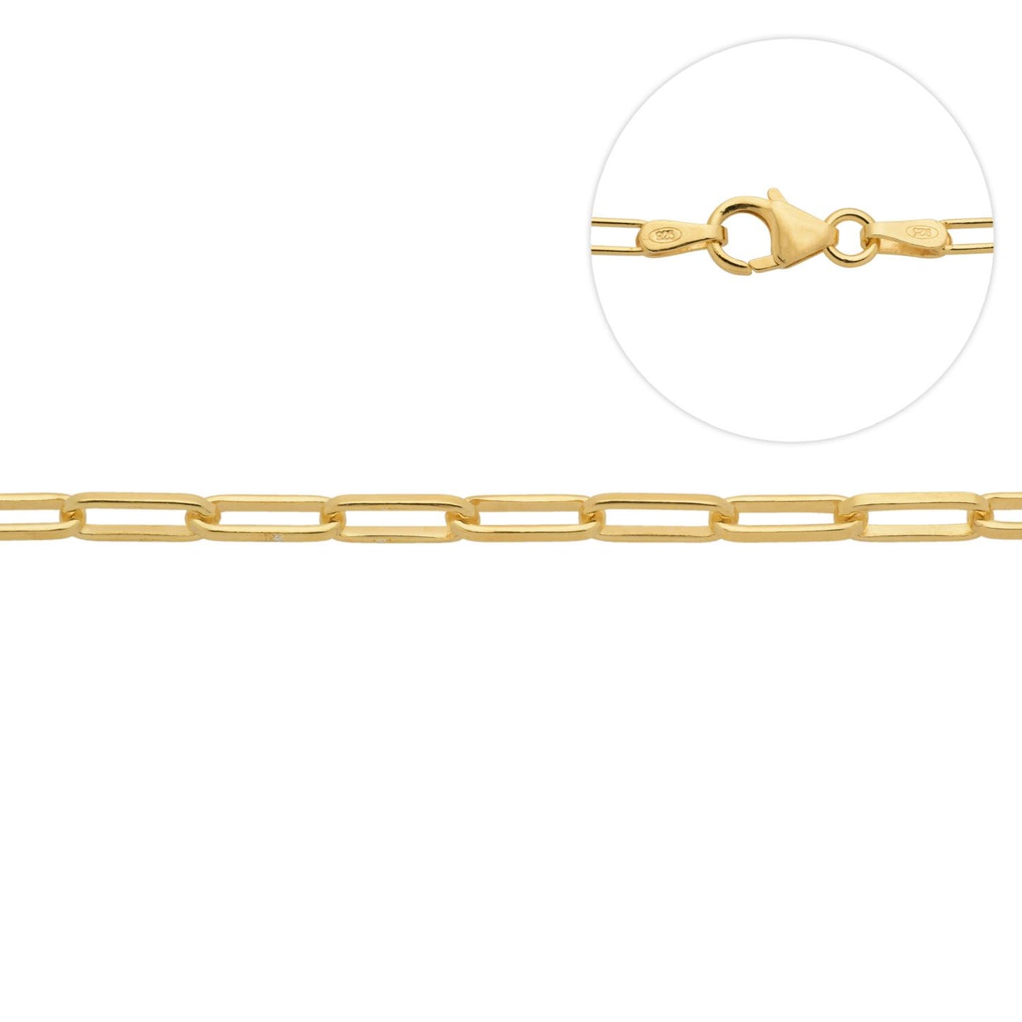 Paperclip 7.5" ECO Chain Bracelet