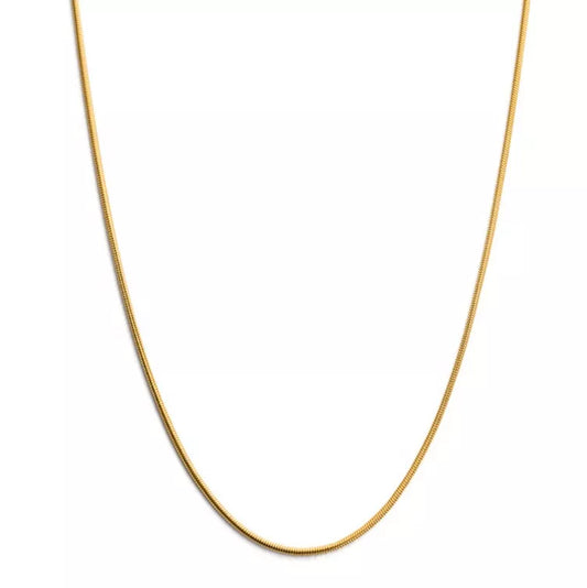 18" Snake Chain 1.0mm Gold Filled Necklace